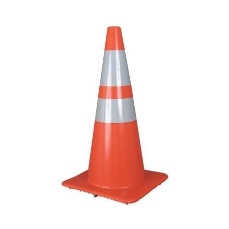 Accuform TRAFFIC CONES WITH REFLECTIVE COLLARS FBC226 FBC226